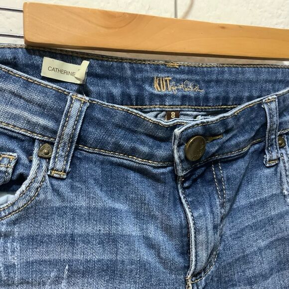 Kut from the Kloth Catherine Boyfriend Shorts Size 8 - Picture 4 of 10